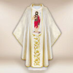 Chasuble brodée Saint Jean Baptiste