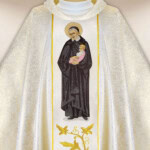 Chasuble brodée Saint Vincent