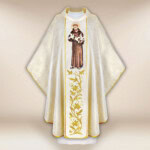 Chasuble brodée Saint François