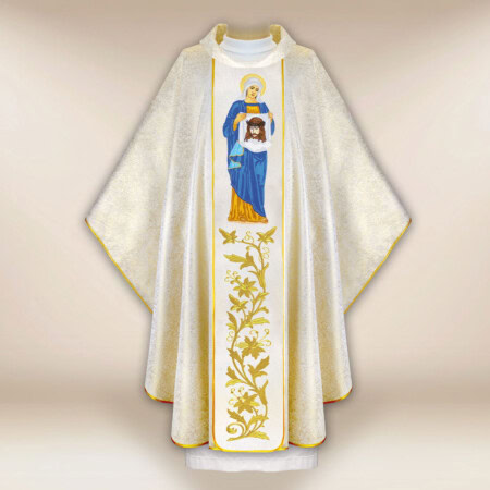 Chasuble brodée Saint Véronique
