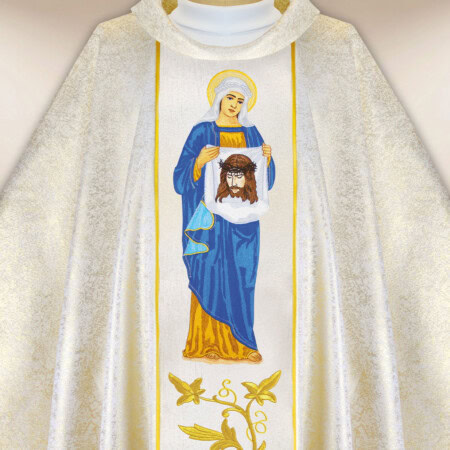 Chasuble brodée Saint Véronique