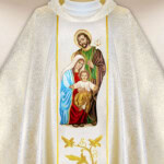 Chasuble brodée Sainte Famille