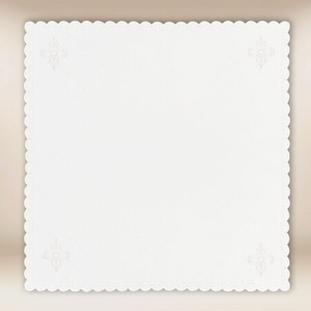 Corporal brodé blanc