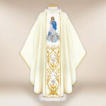 Chasuble brodée Notre-Dame de l'Assomption