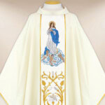 Chasuble brodée Notre-Dame de l'Assomption