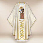 Chasuble brodée Saint Antoine