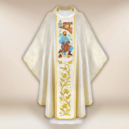 Chasuble brodée Saint Isidore