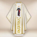 Chasuble brodée Saint Maria de Matias