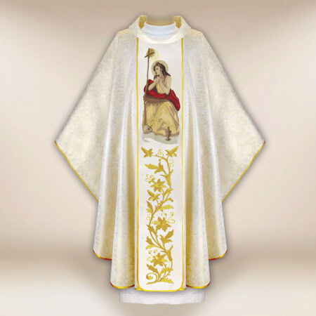 Chasuble brodée Saint Marie Madeleine
