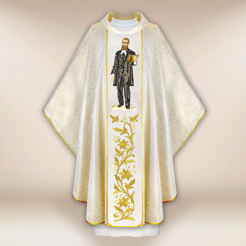 Chasuble brodée Bx. Edmund Bojanowski