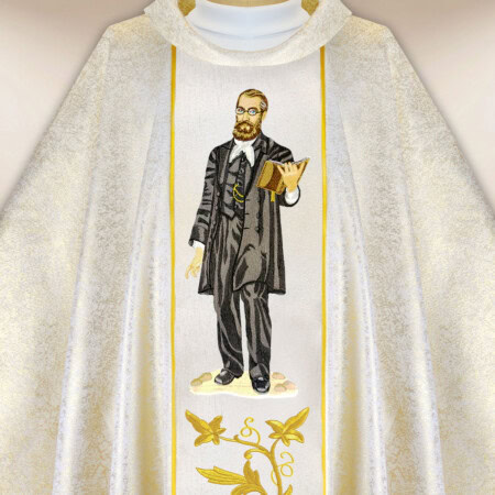 Chasuble brodée Bx. Edmund Bojanowski