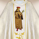 Chasuble brodée Saint Casimir