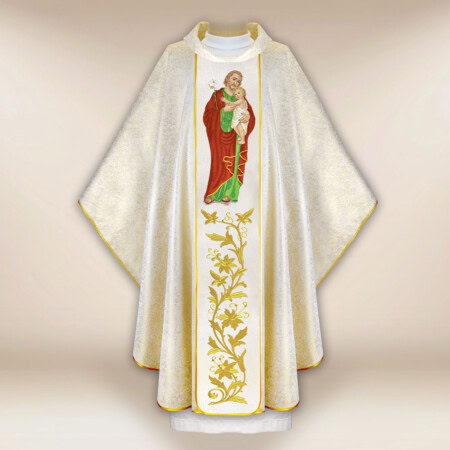 Chasuble brodée Saint Joseph