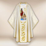 Chasuble brodée Baptême de Jésus