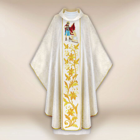 Chasuble brodée Saint Martin