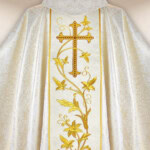Chasuble brodée Saint Casimir