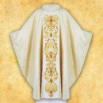 Chasuble brodée de Noël