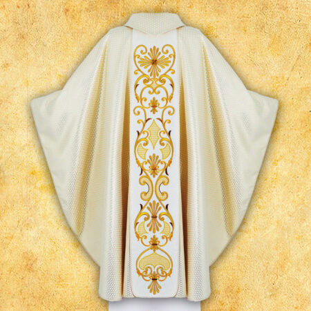 Chasuble brodée de Noël