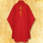 Chasuble brodée Esprit Saint