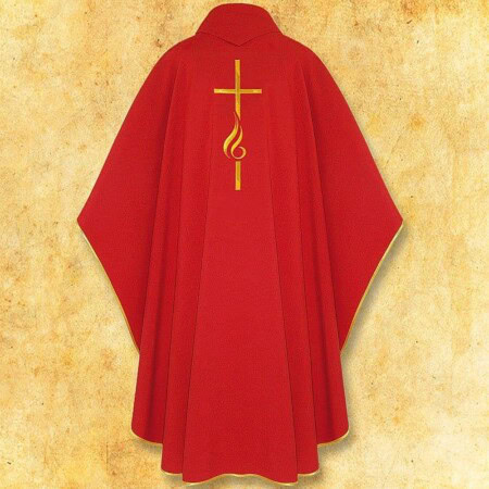 Chasuble brodée Esprit Saint