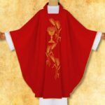 Chasuble brodée Calice avec Épis
