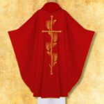 Chasuble brodée Calice avec Épis