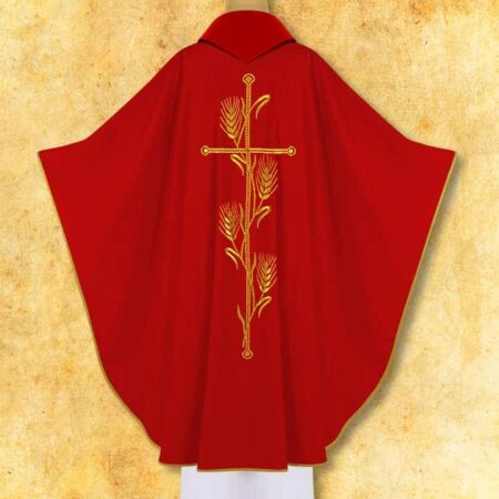 Chasuble brodée Calice avec Épis