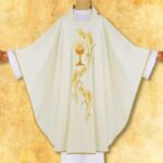 Chasuble brodée Calice avec Épis