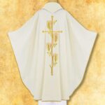 Chasuble brodée Calice avec Épis