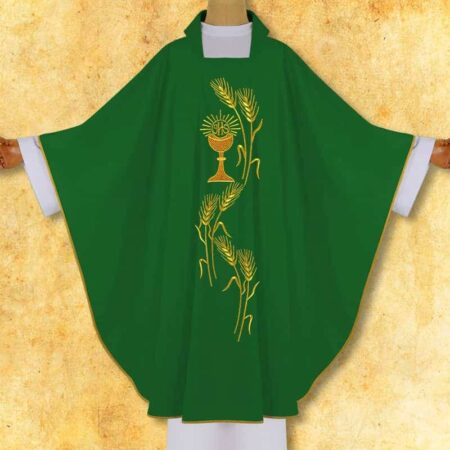 Chasuble brodée Calice avec Épis