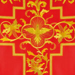 Chasuble romaine avec motif de l'Esprit Saint