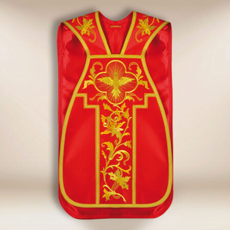 Chasuble romaine avec motif de l'Esprit Saint