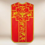 Chasuble romaine avec motif de l'Esprit Saint