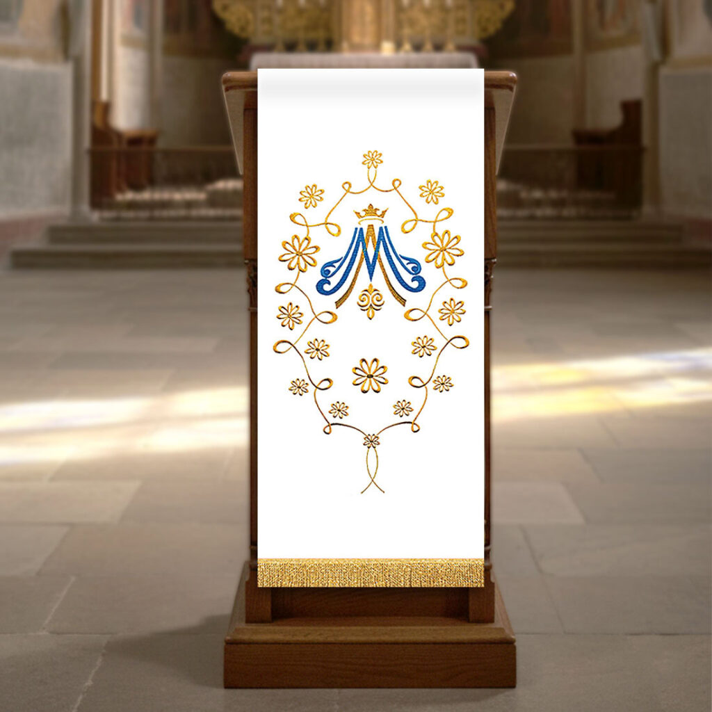 Parement d’ambon brodé Maryjny