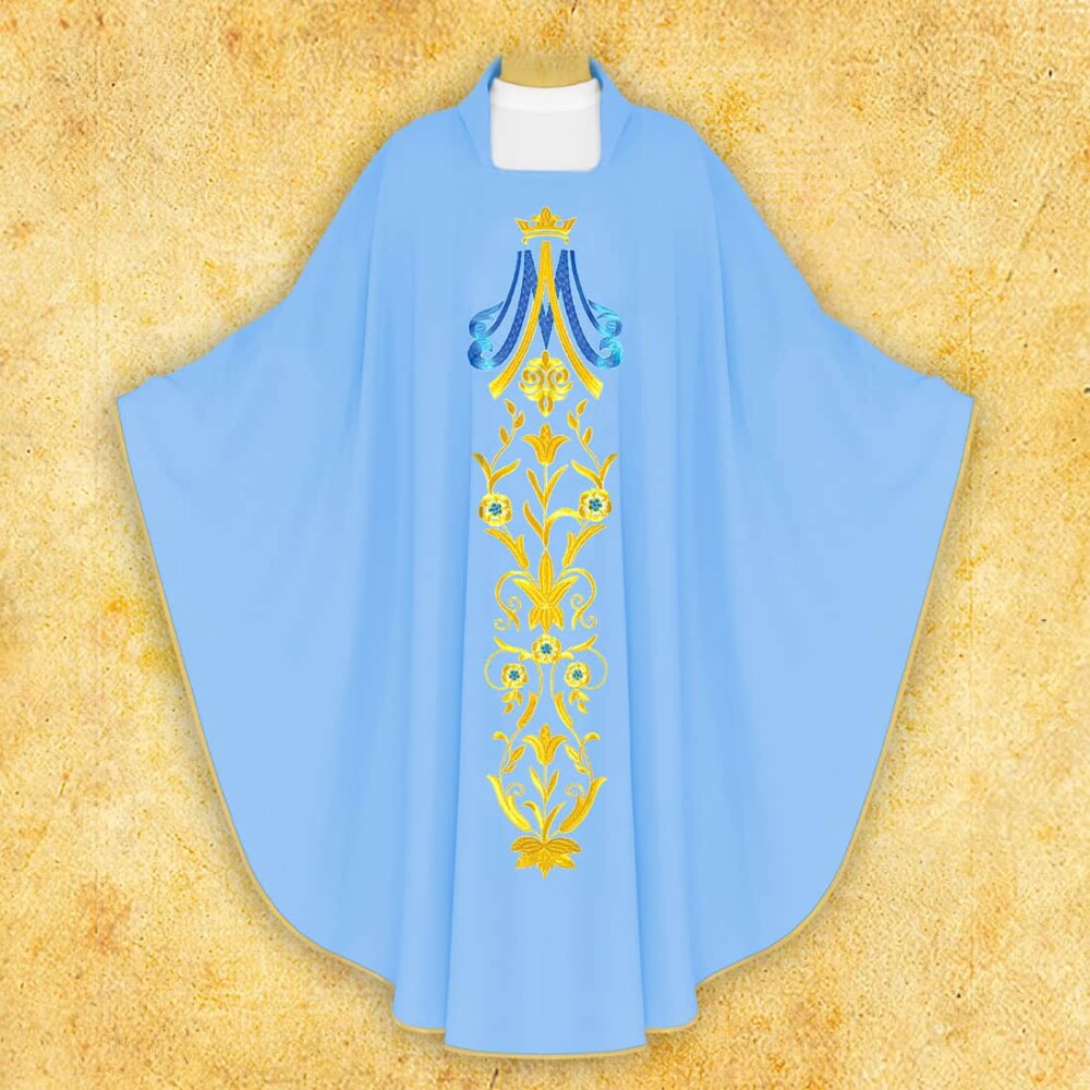 Chasuble brodée Maryjny