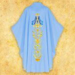 Chasuble brodée Maryjny