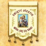 Drapeau ecclésiastique Saint Joseph