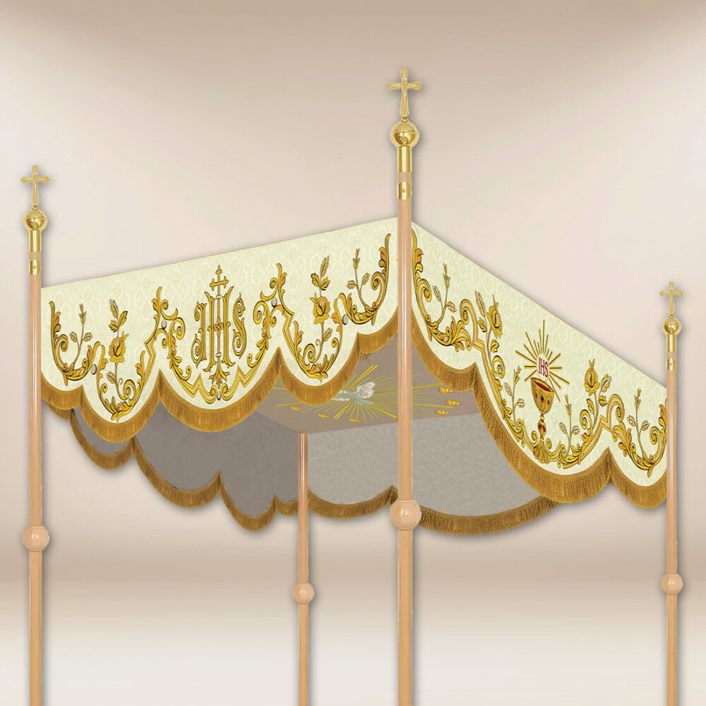 dais de procession procesyjny brodé