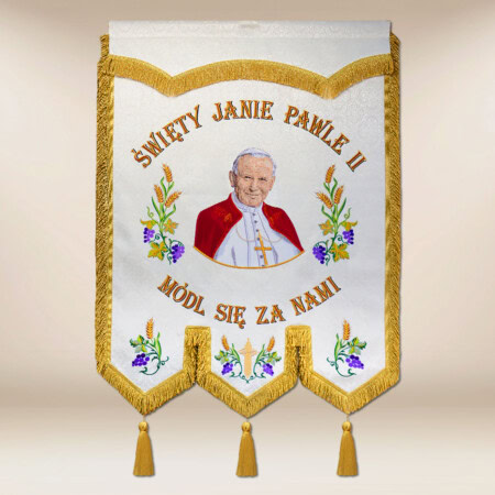 Drapeau Saint Jean-Paul II