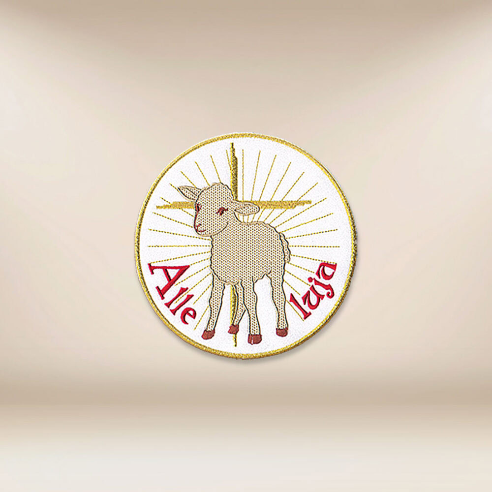 Application brodée Agneau