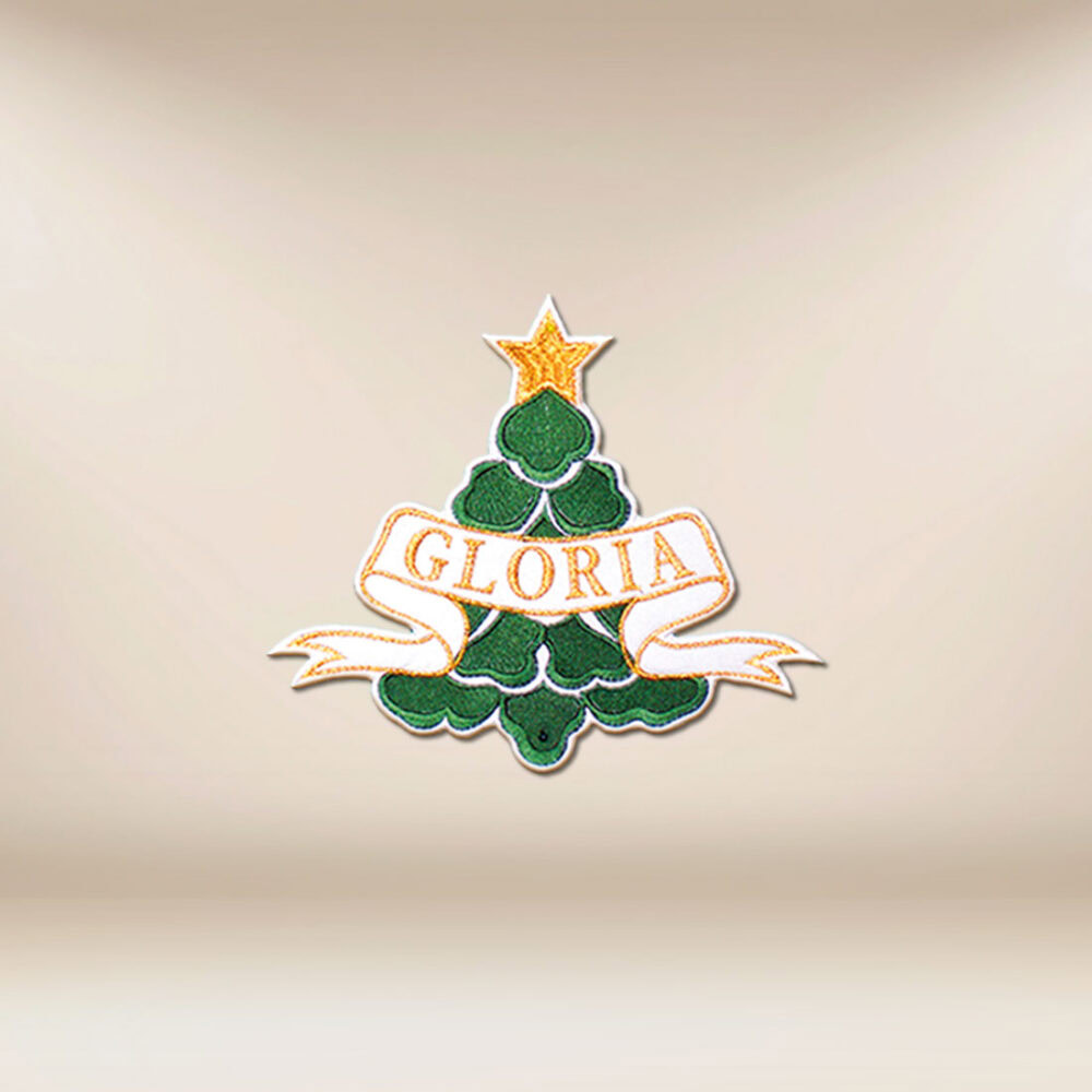 Application brodée Gloria