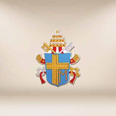 Application brodée Armoiries Papales