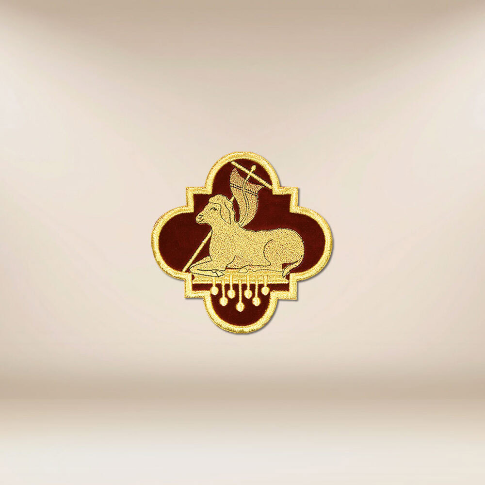 Application brodée Agneau