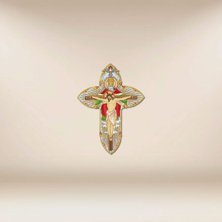 Application brodée Sainte Trinité