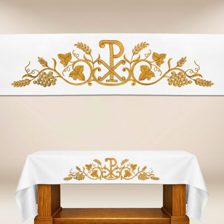 Nappe d’autel brodée PX