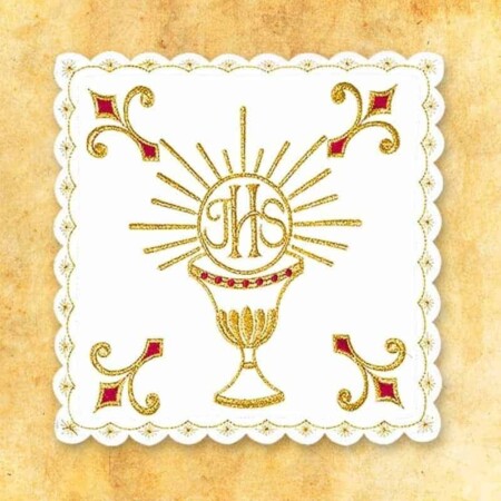 Pale liturgique brodée