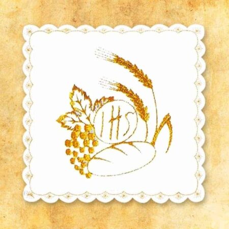 Pale eucharistique pour calice