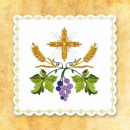 pale avec broderie eucharistique