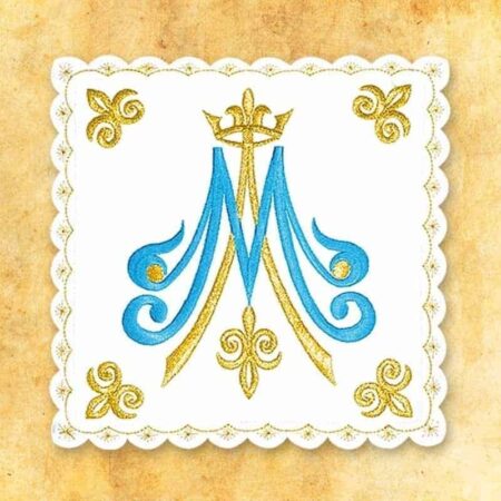 Pale mariane avec monogramme M