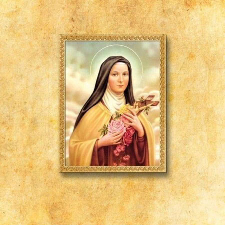Obraz na tkaninie św. Teresa